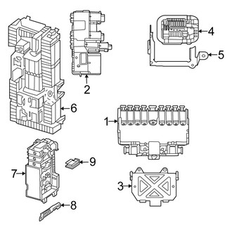 Mercedes-Benz OE - Electrical - Fuse & Relay (Interior)