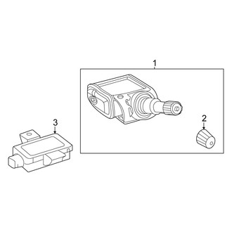 Mercedes-Benz OE - Electrical - Tire Pressure Monitor Components