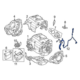 Mercedes-Benz OE - Hybrid Electric Motor Wiring Harness