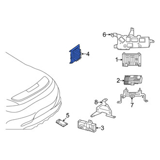 Mercedes-Benz OE - Infotainment Display Control Module
