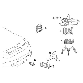 Mercedes-Benz OE - Electrical Components (Control Modules Trunk)
