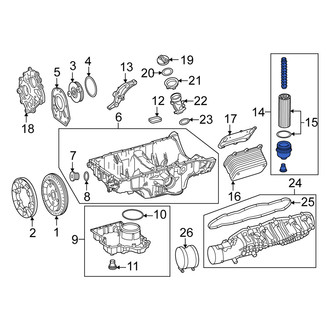 Mercedes-Benz OE - Engine Oil Filter Element