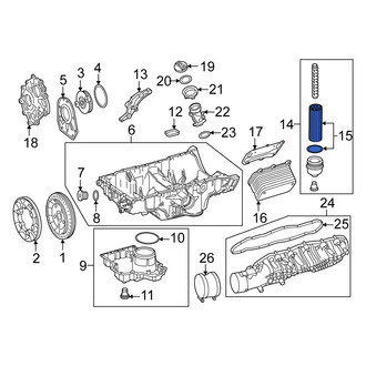 Mercedes-Benz OE - Engine Oil Filter Element