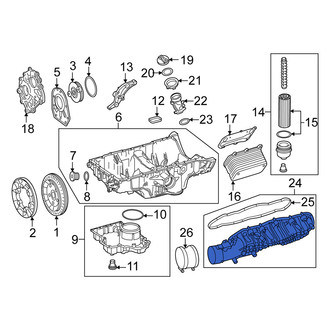 Mercedes-Benz OE - Left Engine Intake Manifold