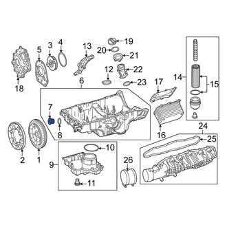 Mercedes-Benz OE - Engine Oil Drain Plug