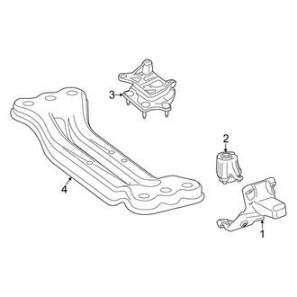 Mercedes-Benz OE - Engine & Transmission Mounting