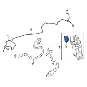 Mercedes-Benz OE - Vapor Canister Filter