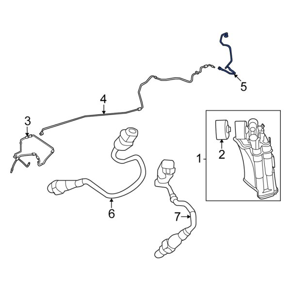 Evaporative Emissions System Lines