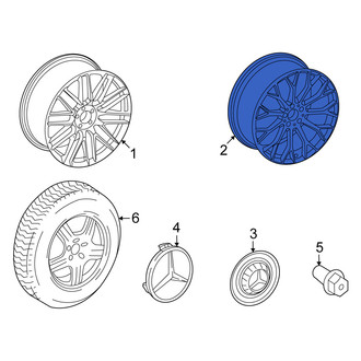 Mercedes-Benz OE - Wheel