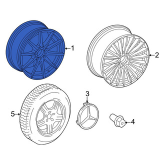Mercedes-Benz OE - Wheel