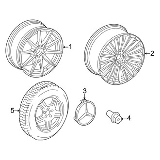 Mercedes-Benz OE - Wheels (19" Wheels)