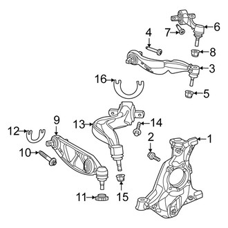 Mercedes-Benz OE - Front Suspension - Suspension Components
