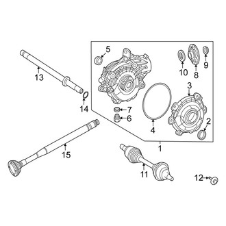 Mercedes-Benz OE - Front Suspension - Carrier & Front Axles