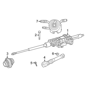 Mercedes-Benz OE - Steering Column Assembly
