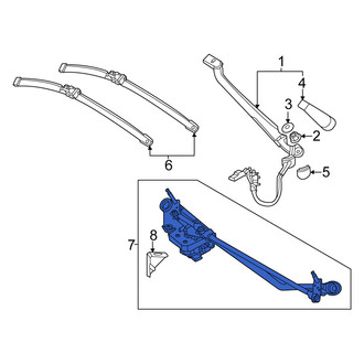 Mercedes-Benz OE - Wiper Motor