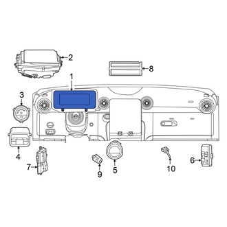Mercedes-Benz OE - Instrument Cluster