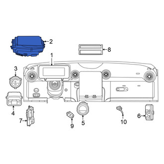 Mercedes-Benz OE - Heads Up Display Assembly