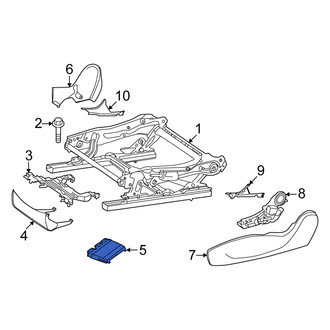 Mercedes-Benz OE - Front Left Power Seat Control Module