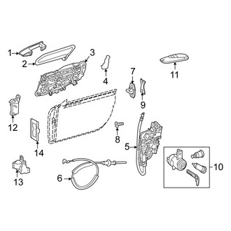 Mercedes-Benz OE - Door - Lock & Hardware
