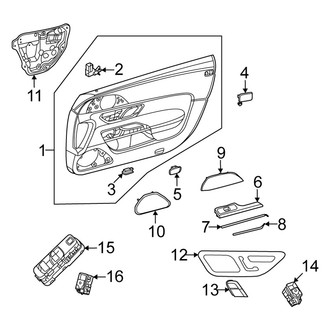 Mercedes-Benz OE - Door - Interior Trim