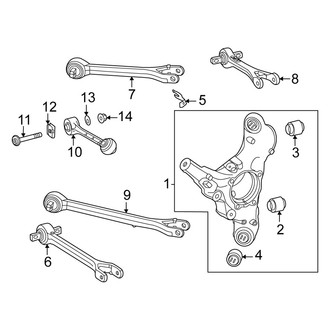 Mercedes-Benz OE - Rear Suspension - Suspension Components