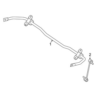 Mercedes-Benz OE - Rear Suspension - Stabilizer Bar & Components