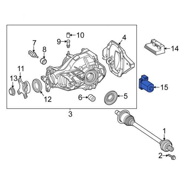 Differential Lock Motor