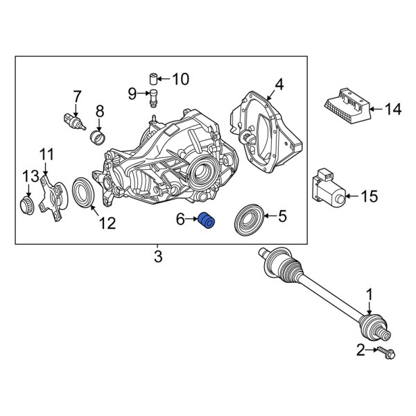 Differential Drain Plug