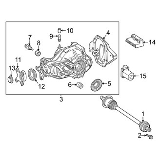 Mercedes-Benz OE - Rear Suspension - Axle & Differential