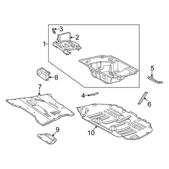 Mercedes-Benz OE - Rear Body & Floor - Floor
