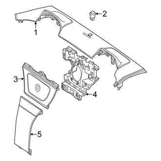 Mercedes-Benz OE - Rear Body & Floor - Interior Trim (Passenger Compartment)
