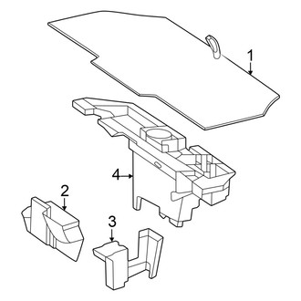 Mercedes-Benz OE - Rear Body & Floor - Interior Trim (Floor Trim)
