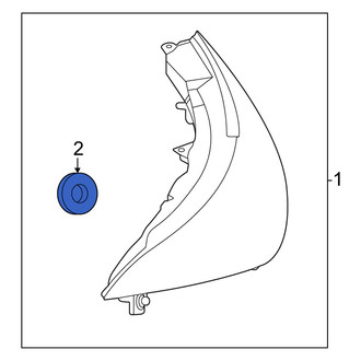 Mercedes-Benz OE - Tail Light Gasket