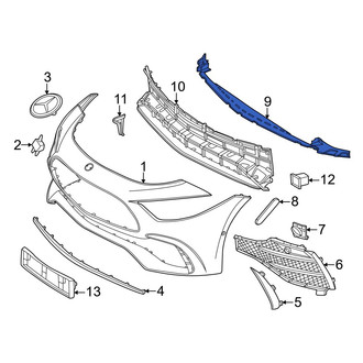 Mercedes-Benz OE - Front Center Grille