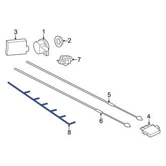 Mercedes-Benz OE - Rear Parking Aid System Wiring Harness