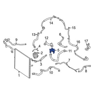 Mercedes-Benz OE - Engine Coolant Control Valve