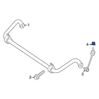 Mercedes-Benz OE - Suspension Stabilizer Bar Link Nut