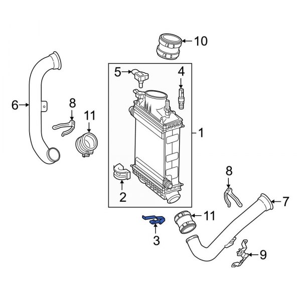 Intercooler Bracket