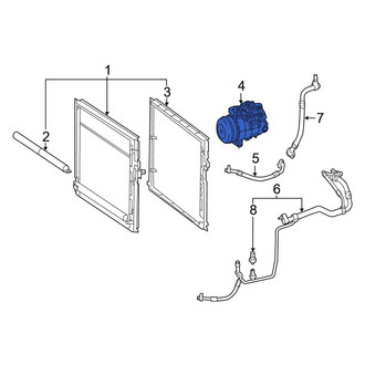 Mercedes-Benz OE - A/C Compressor
