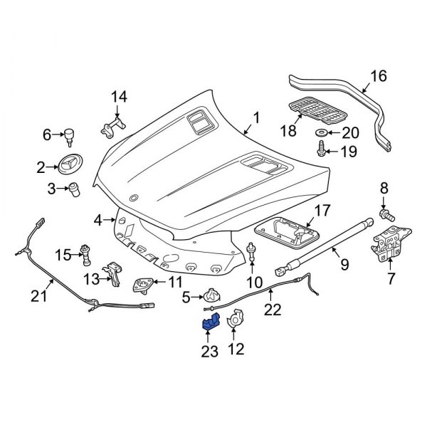 Hood Contact Switch