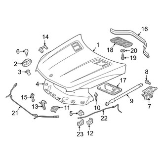 Mercedes-Benz OE - Hood & Components
