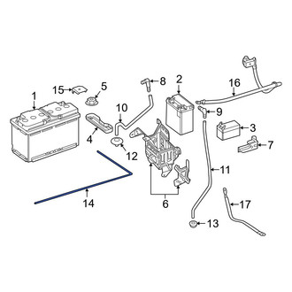 Mercedes-Benz OE - Battery Cable