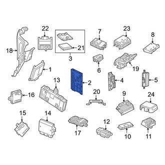 Mercedes-Benz OE - Front Body Control Module