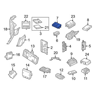 Mercedes-Benz OE - Rear Body Control Module
