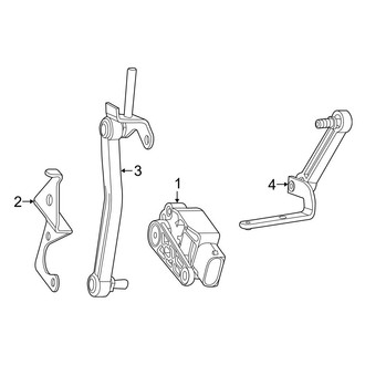 Mercedes-Benz OE - Electrical Components (Headlamp Aim Control), (Sport Utility W166 Body Code)