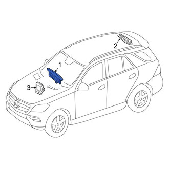 Mercedes-Benz OE - Front Parking Aid System Speaker