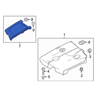Mercedes-Benz OE - Engine Cover