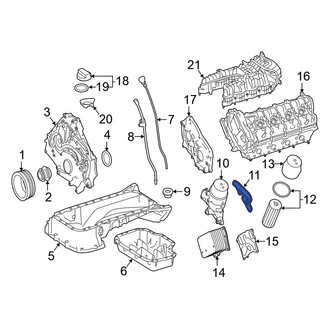 Mercedes-Benz OE - Engine Oil Filter Housing Gasket