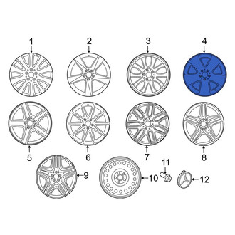 Mercedes-Benz OE - Wheel