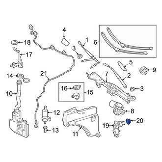 Mercedes-Benz OE - Washer Fluid Level Sensor Seal